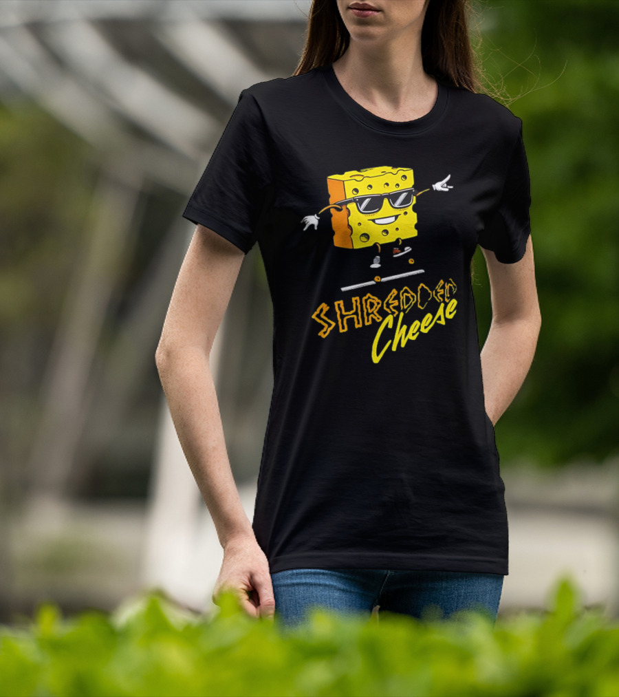Shredded Cheese Skating Sunglasses Skateboard 2.0 T-Shirt