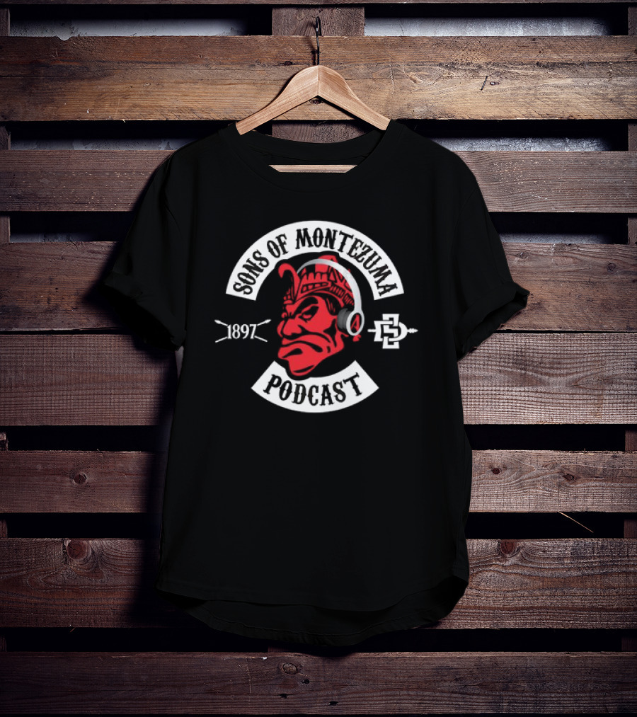 Sons Of Montezuma Podcast 1897 SDSU T-Shirt
