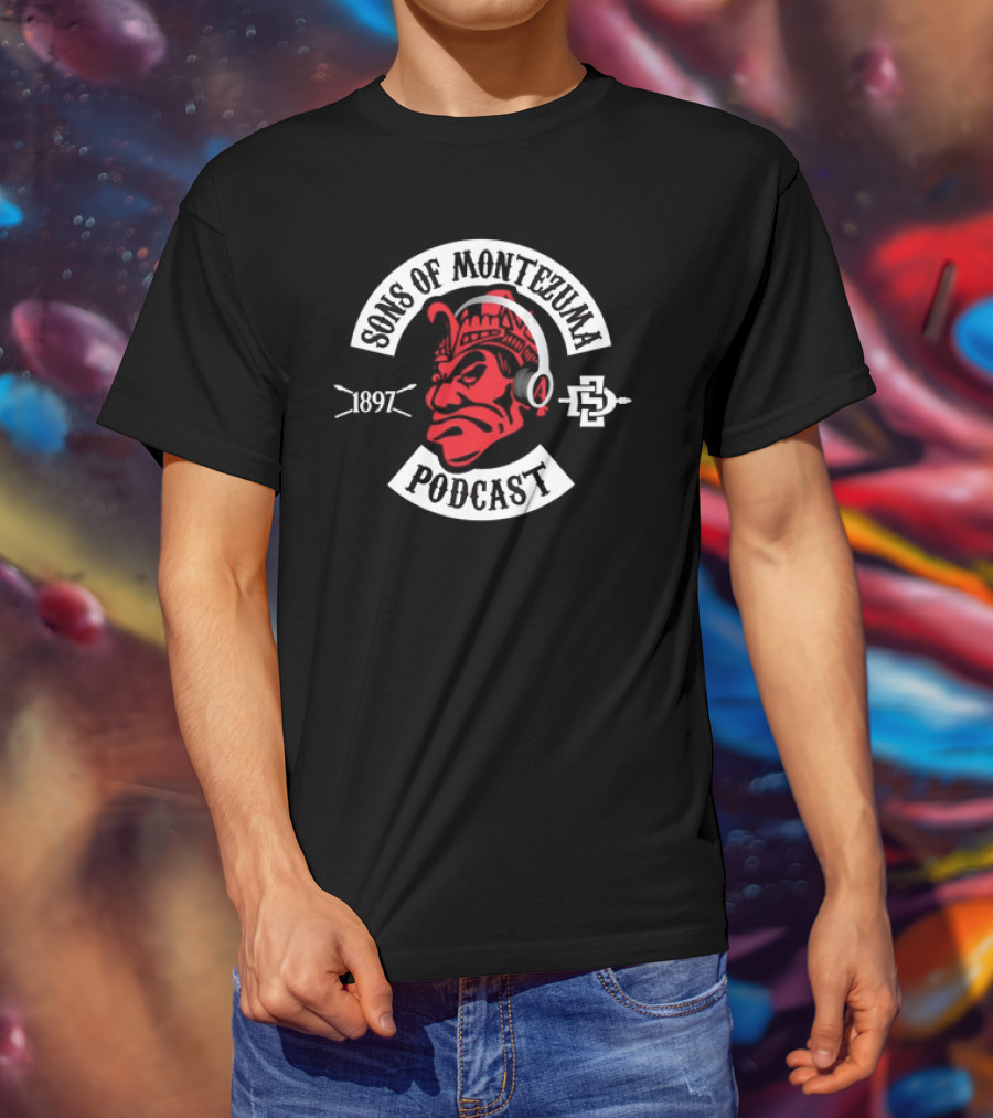 Sons Of Montezuma Podcast 1897 SDSU T-Shirt