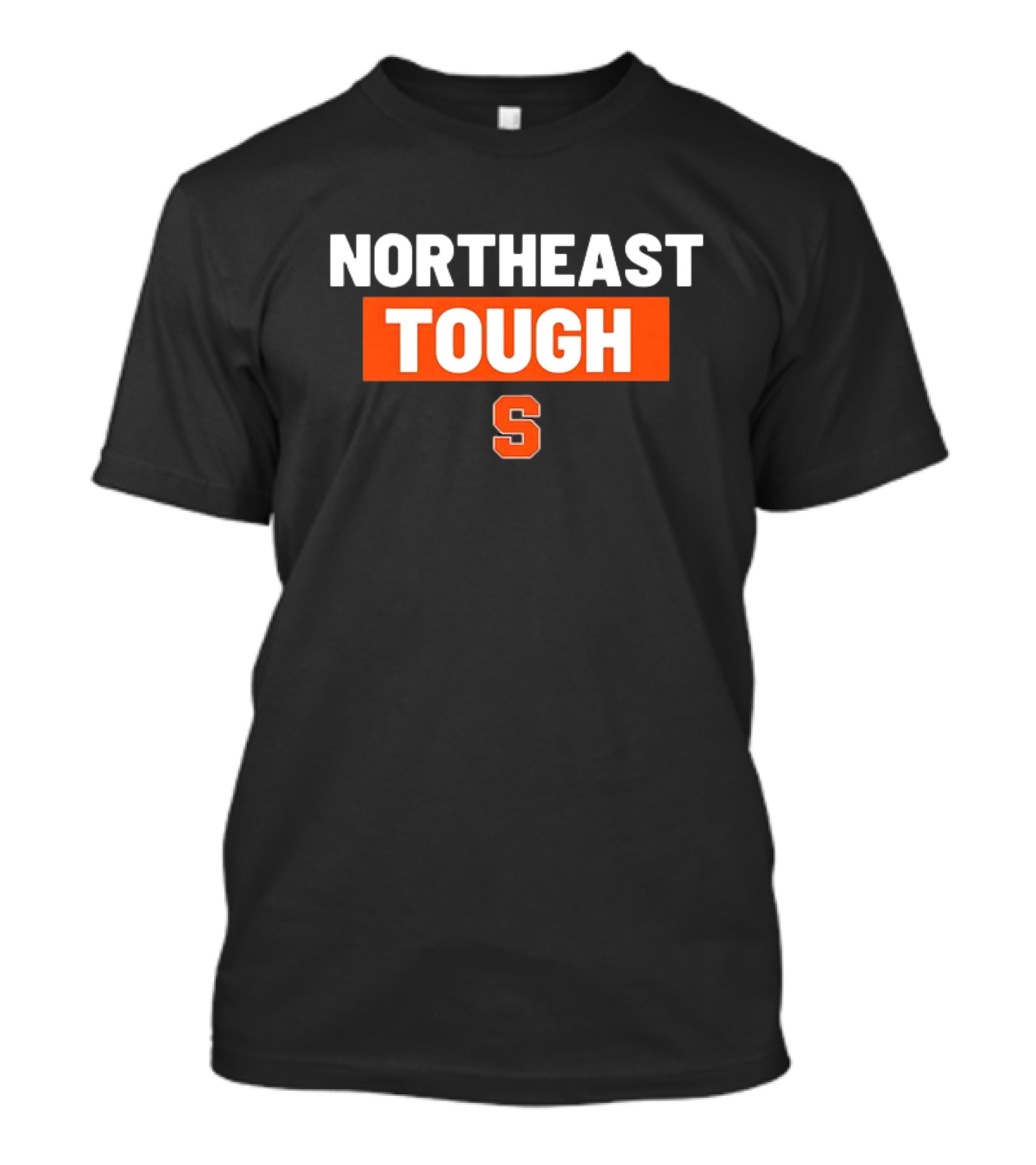 Northeast Tough Syracuse Orange S Logo Apparel Sports Fan Gear T-Shirt