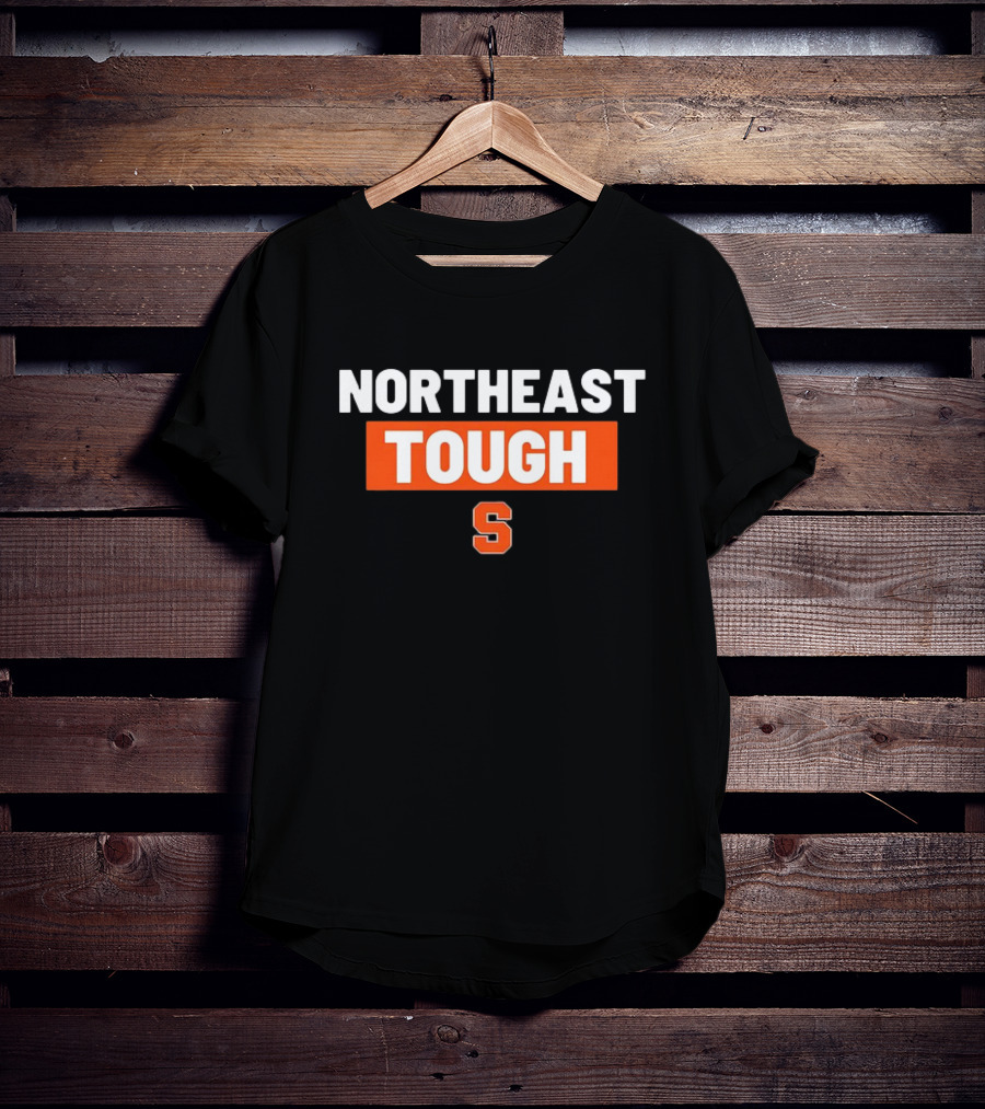 Northeast Tough Syracuse Orange S Logo Apparel Sports Fan Gear T-Shirt