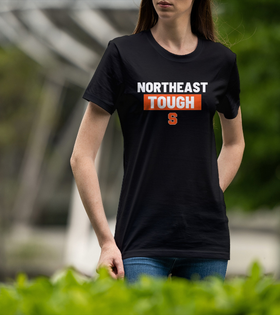 Northeast Tough Syracuse Orange S Logo Apparel Sports Fan Gear T-Shirt