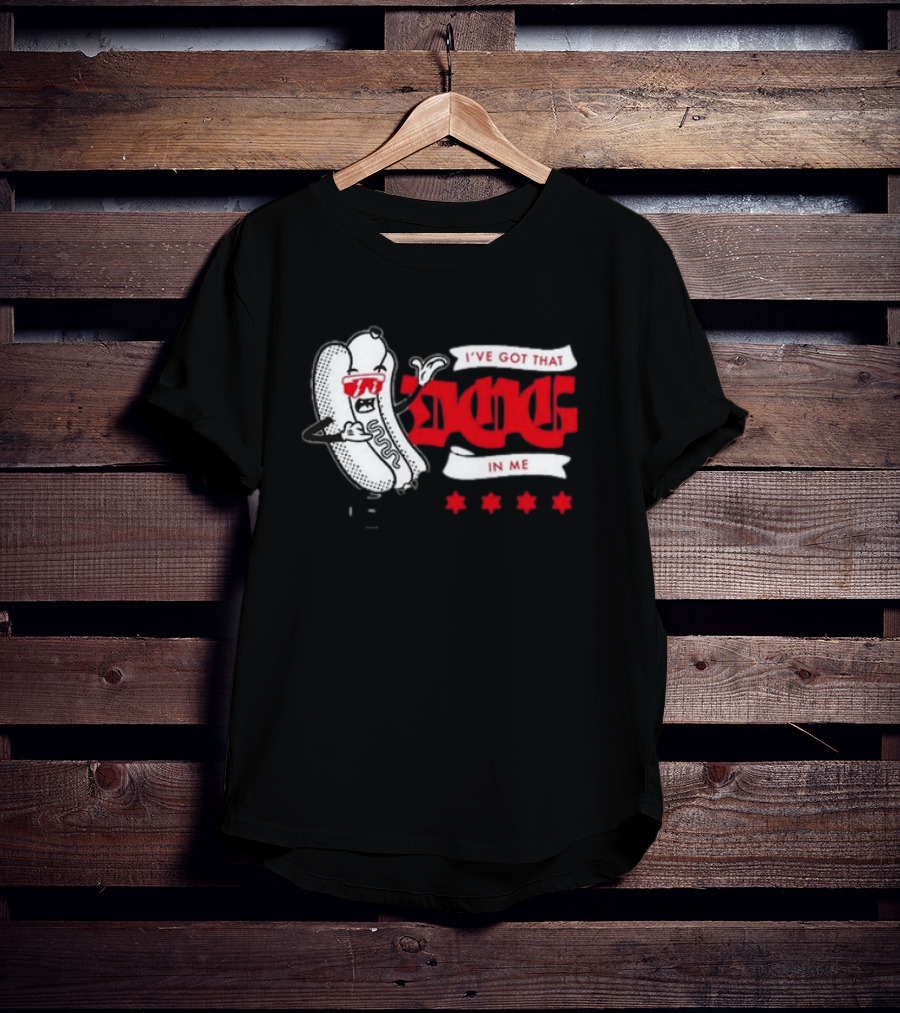 C2E2 I've Got That Dog Hot Dog Character With Stars T-Shirt