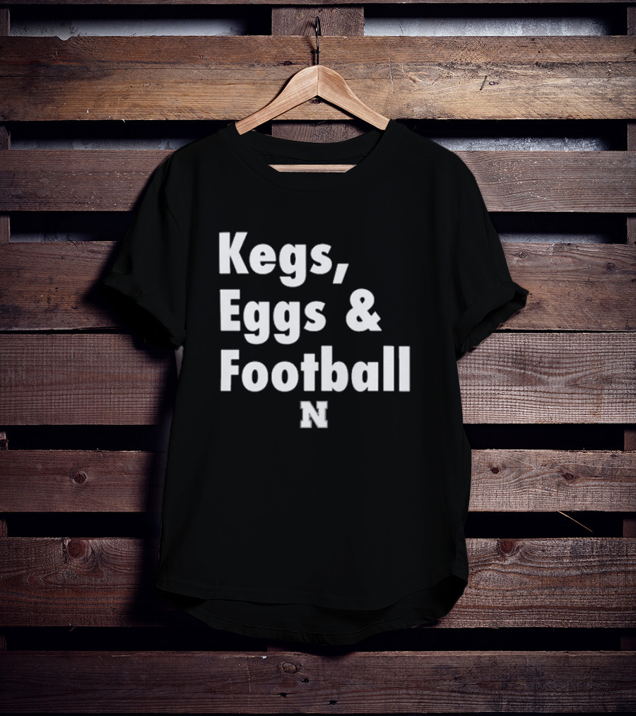 Kegs Eggs And Football N T-Shirt