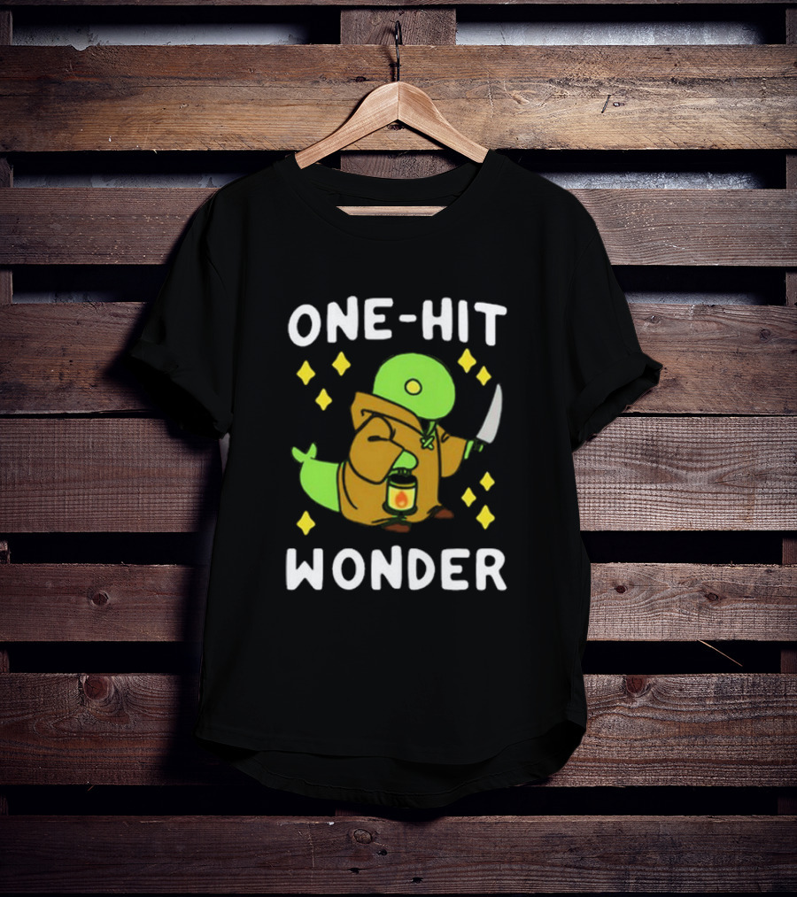 One-Hit Wonder Tonberry Knife Lantern Stars T-Shirt