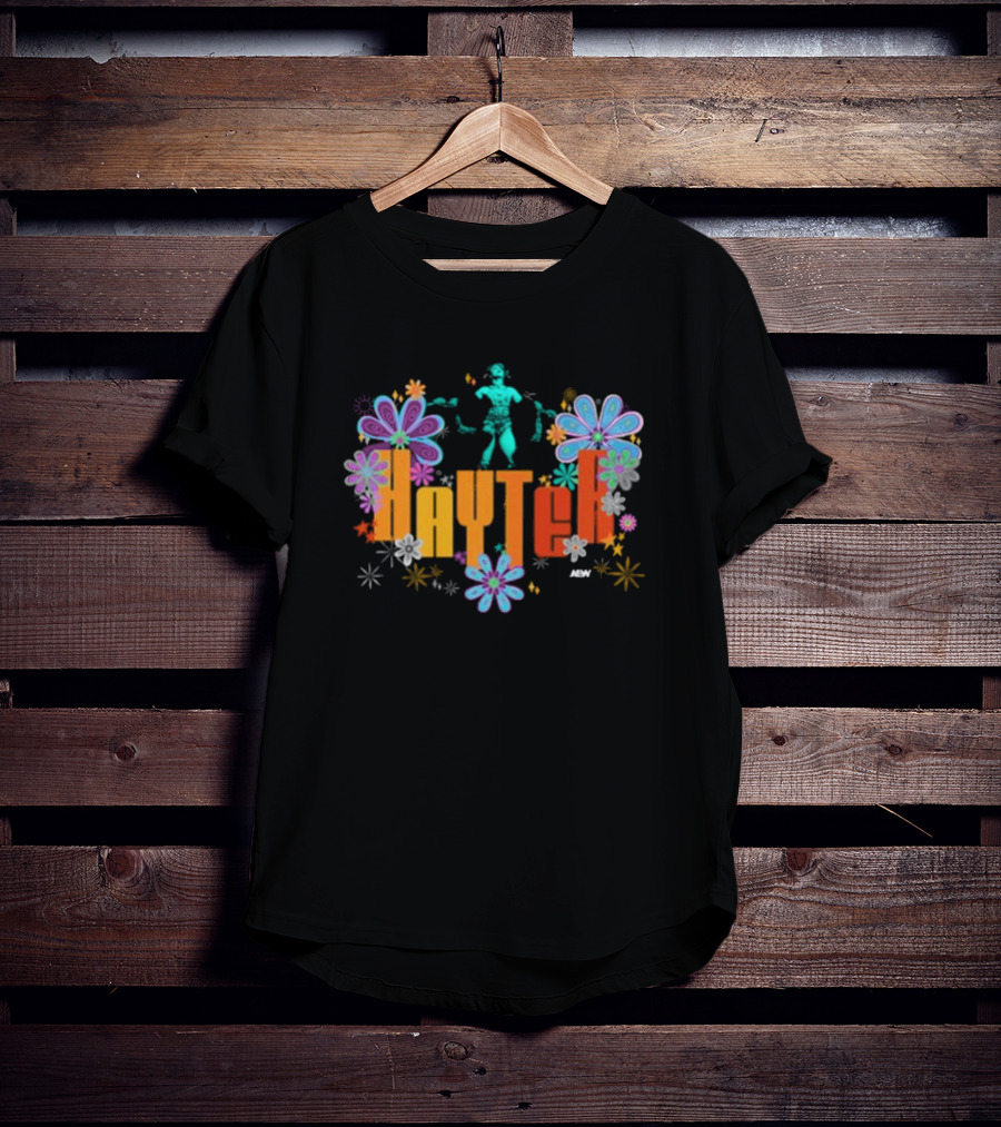 AEW Jamie Hayter Flower Power Retro Champion T-Shirt