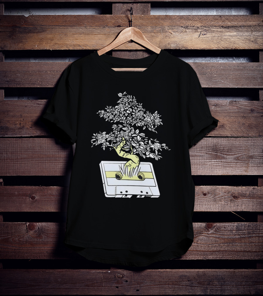 We Are Oaklandish Seiji Oda Cassette Bonsai Tree T-Shirt
