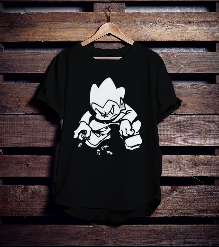 Needlejuice Records FNF Lowkey Pico Character With Bullets T-Shirt