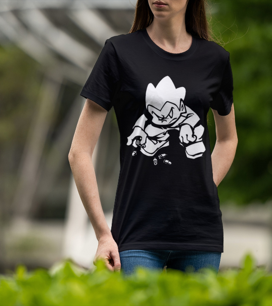 Needlejuice Records FNF Lowkey Pico Character With Bullets T-Shirt