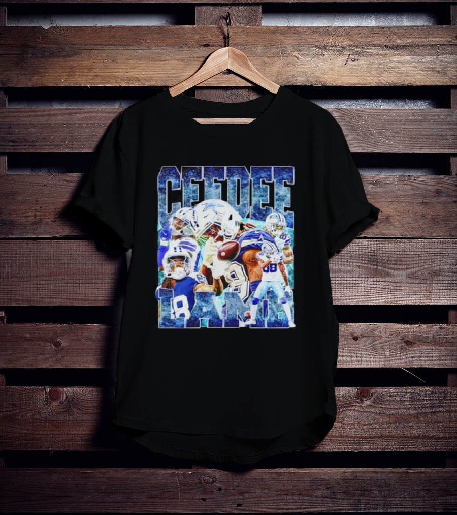 Dallas Cowboys CeeDee Lamb 88 Retro 90s NFL Football T-Shirt