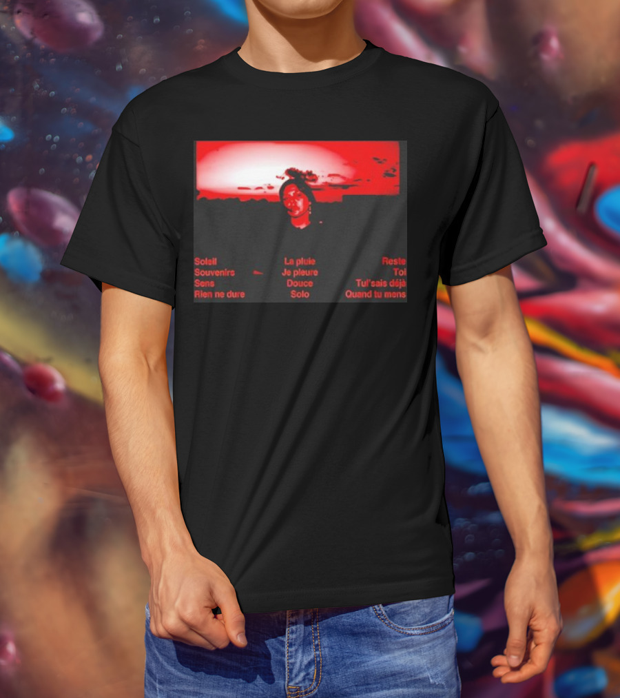 Manches Longues Solo Retro Soleil Souvenire Rien Ne Dure La Pluie Je Pleure Quand Tu Mens T-Shirt