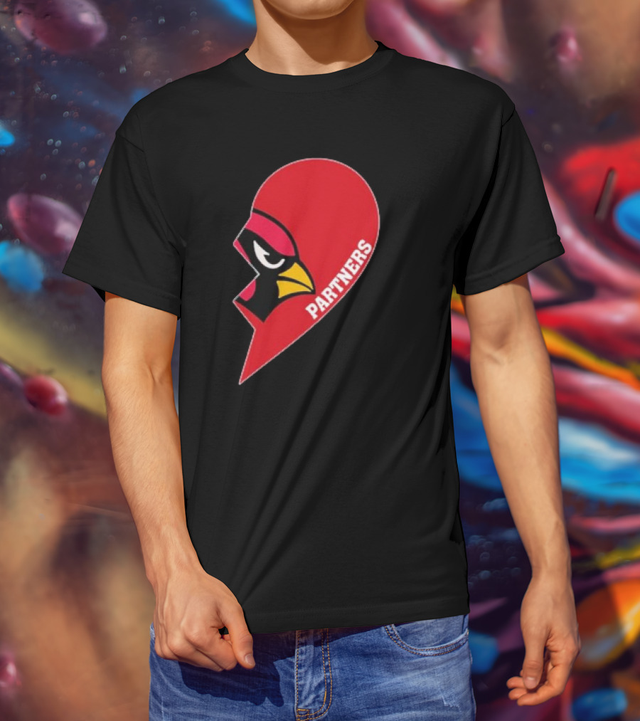 Cardinals Partners Broken Heart T-Shirt