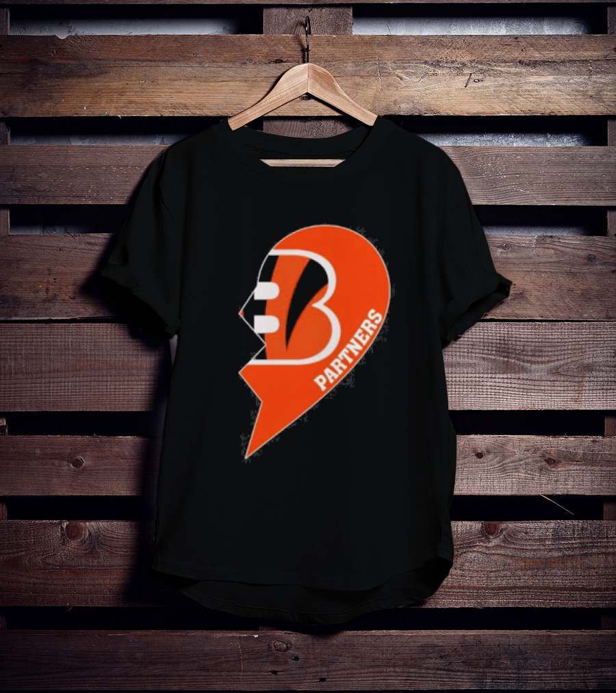 Cincinnati Bengals Partners Heart B T-Shirt