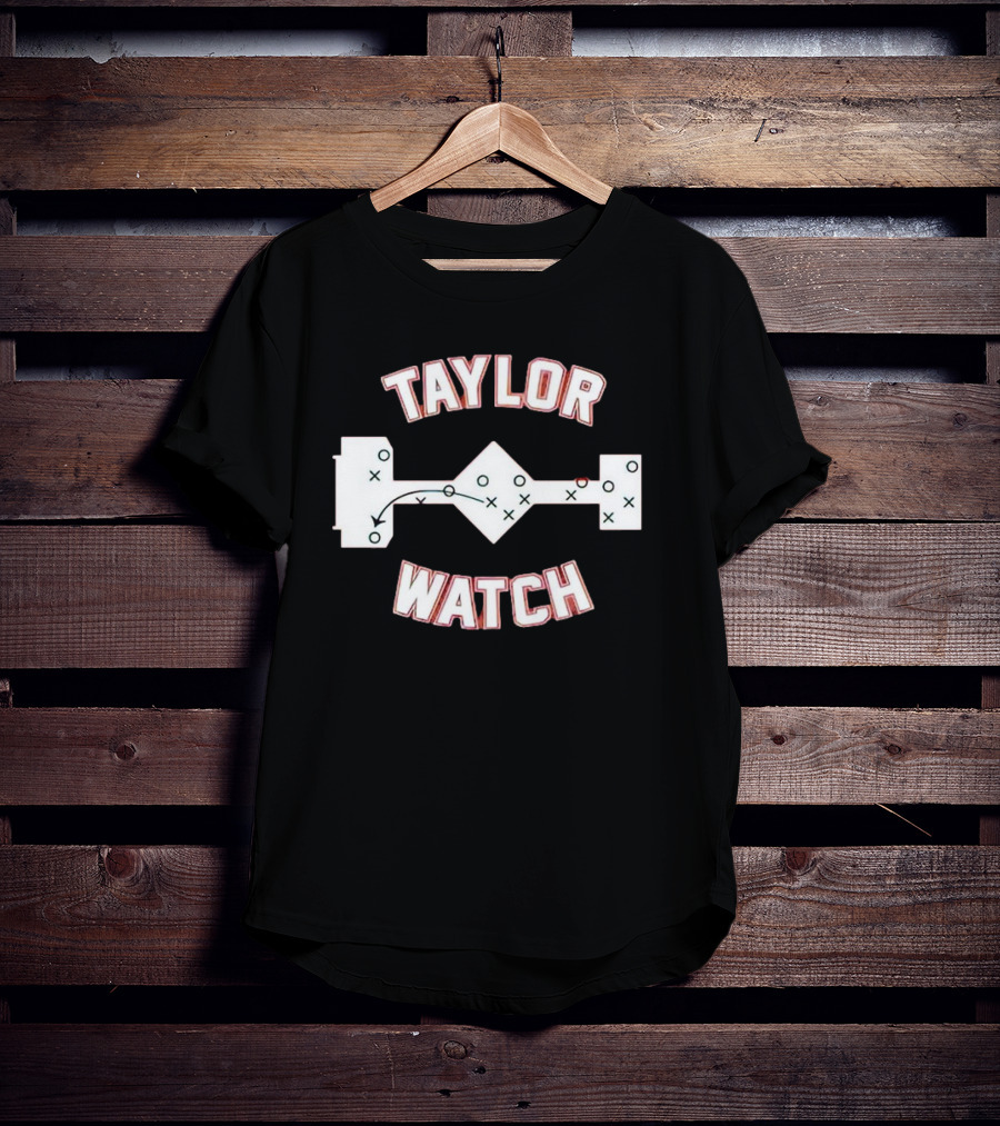 Taylor Playbook Watch Strategy Diagram T-Shirt