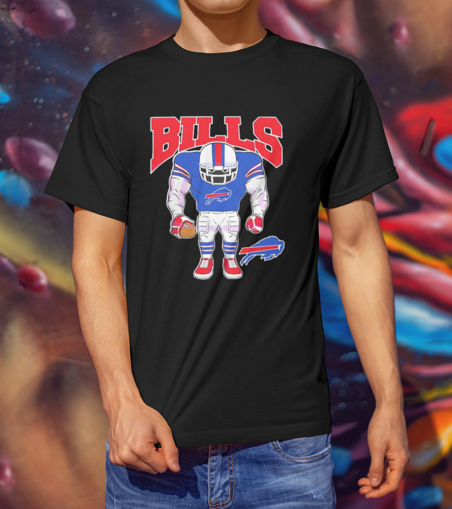 Buffalo Bills Brute Squad Football Team T-Shirt