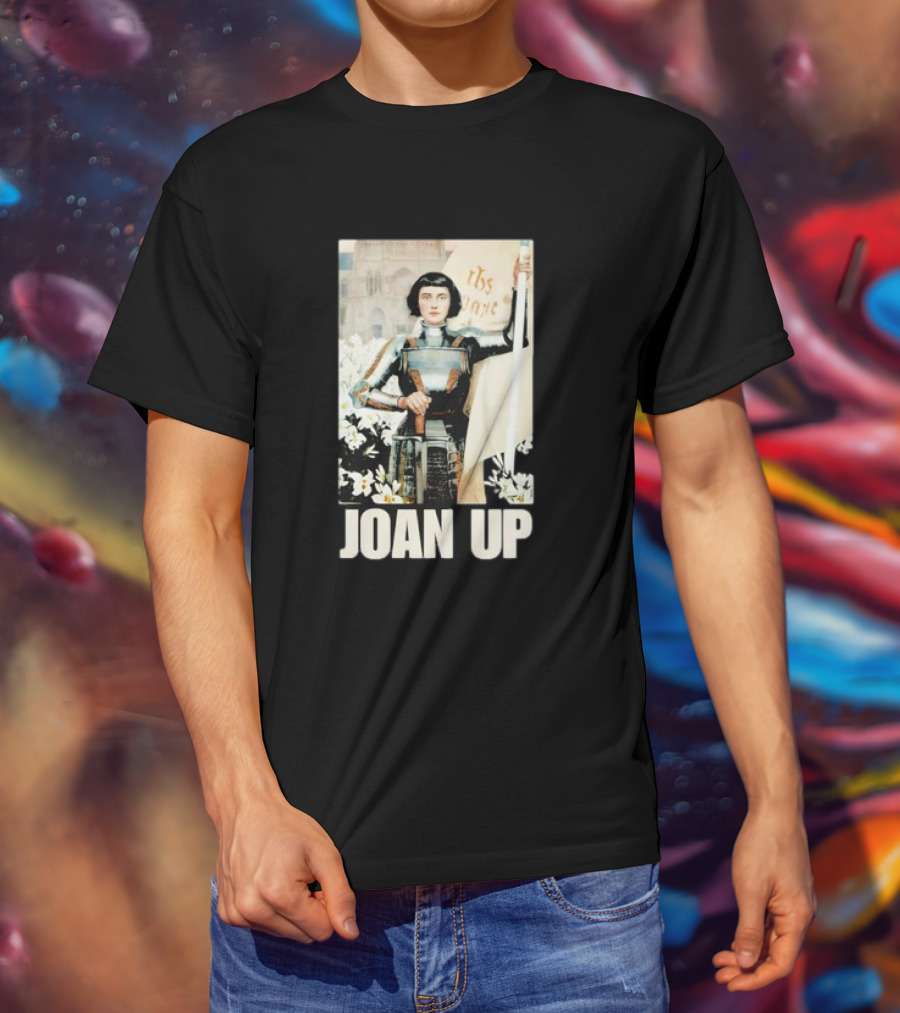 Joan Up Retro Medieval Warrior Saint T-Shirt