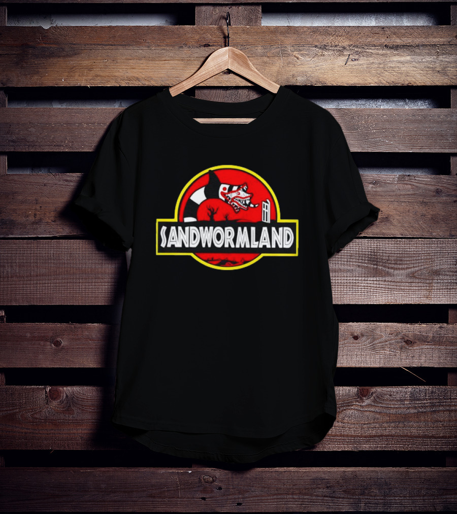 Sandwormland Snake Retro Jurassic T-Shirt