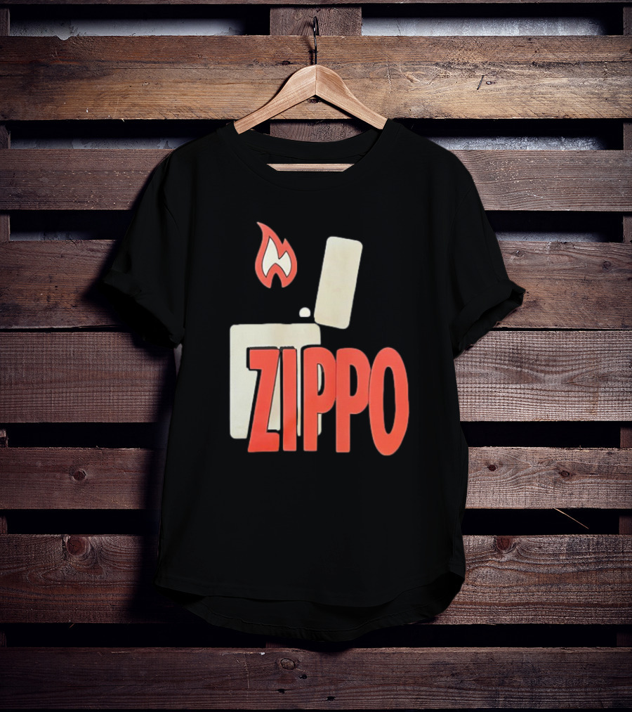 Zippo Lighter Flame T-Shirt