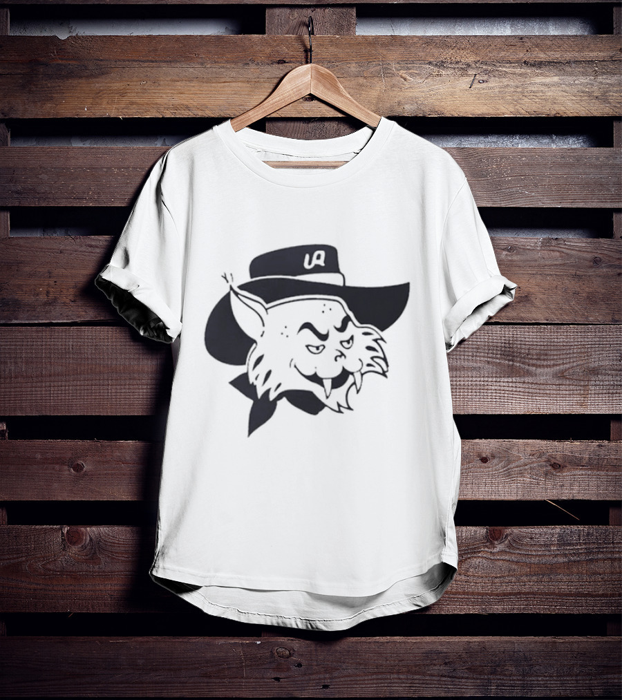 Arizona Wildcats UA Mascot Cowboy Hat T-Shirt