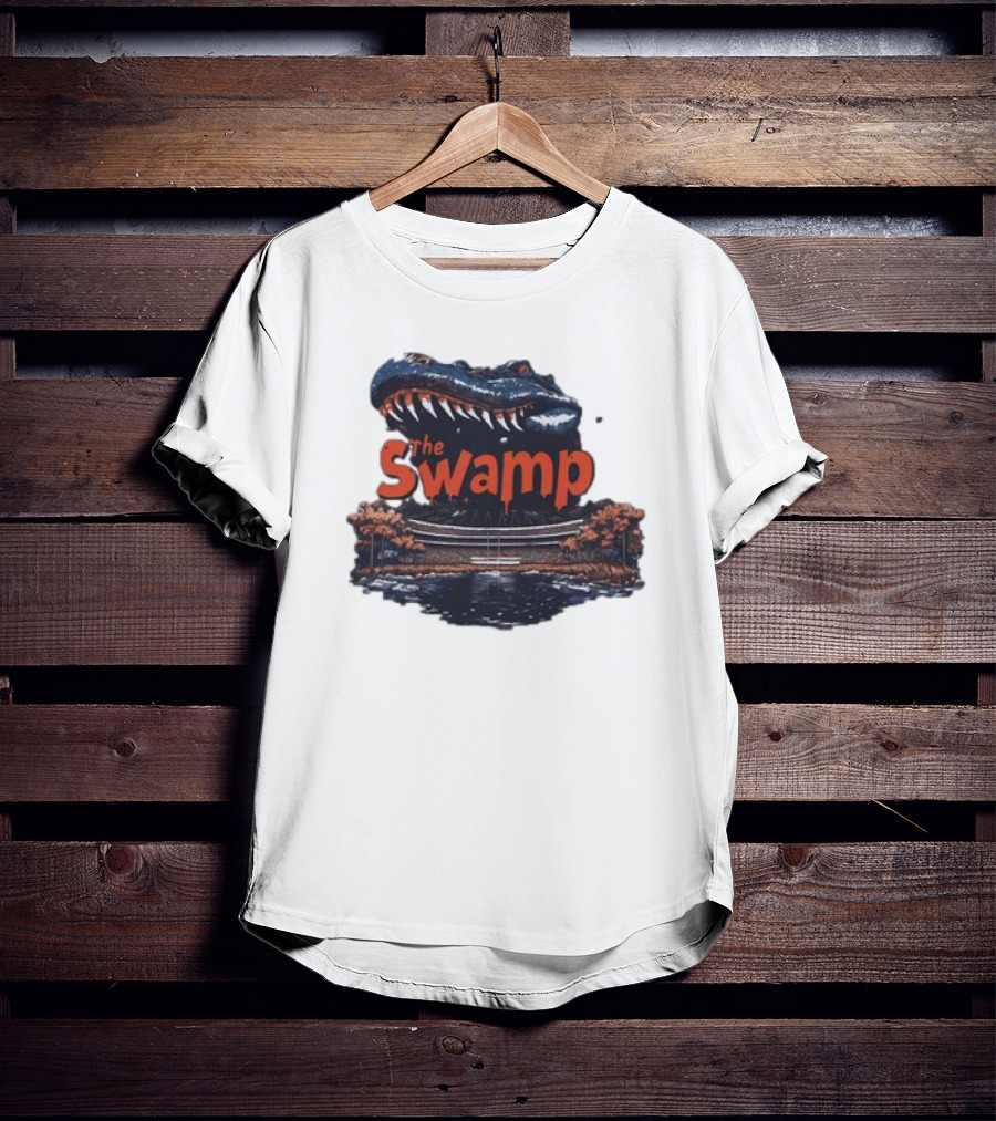 Florida Gators The Swamp Vintage Stadium Alligator T-Shirt