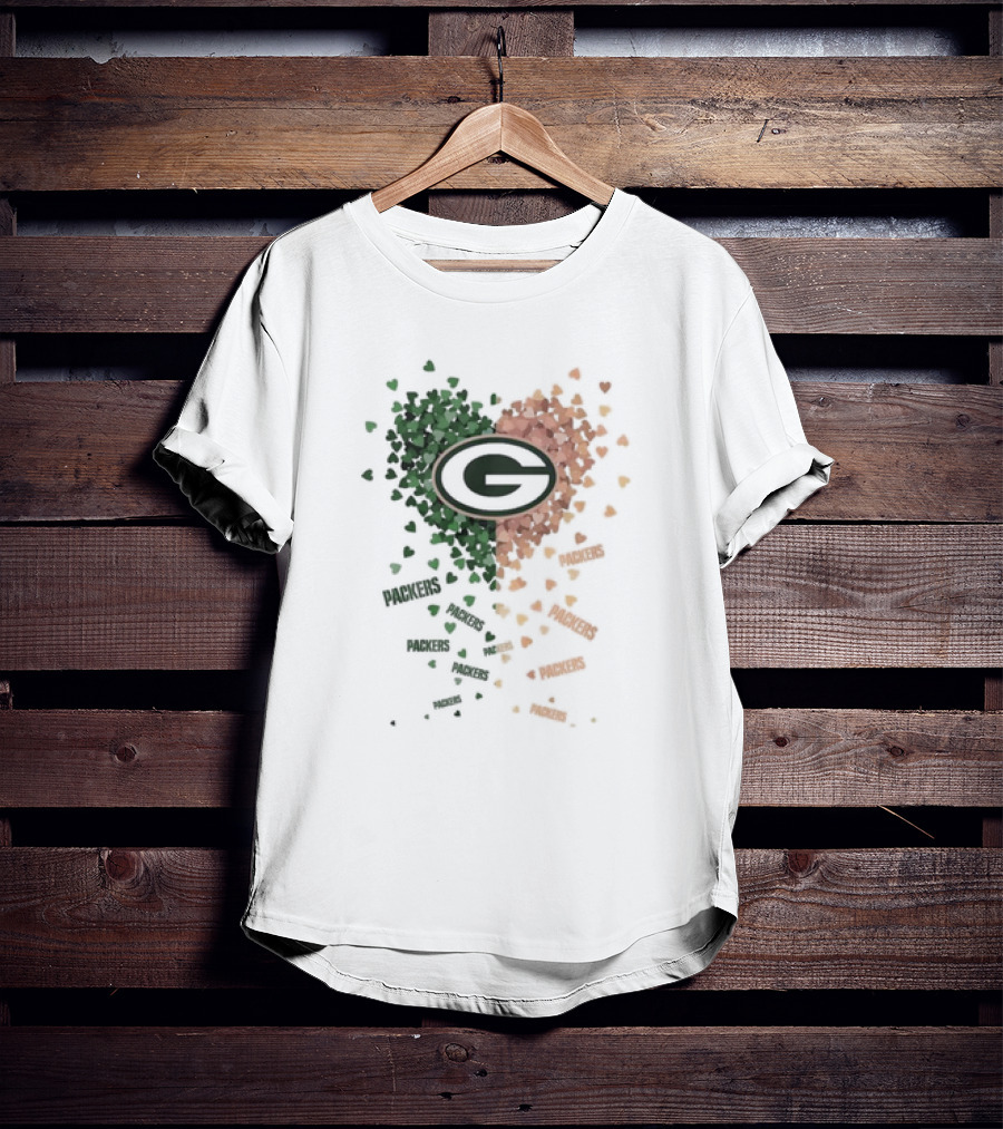 Packers Heart Green Bay Passion T-Shirt