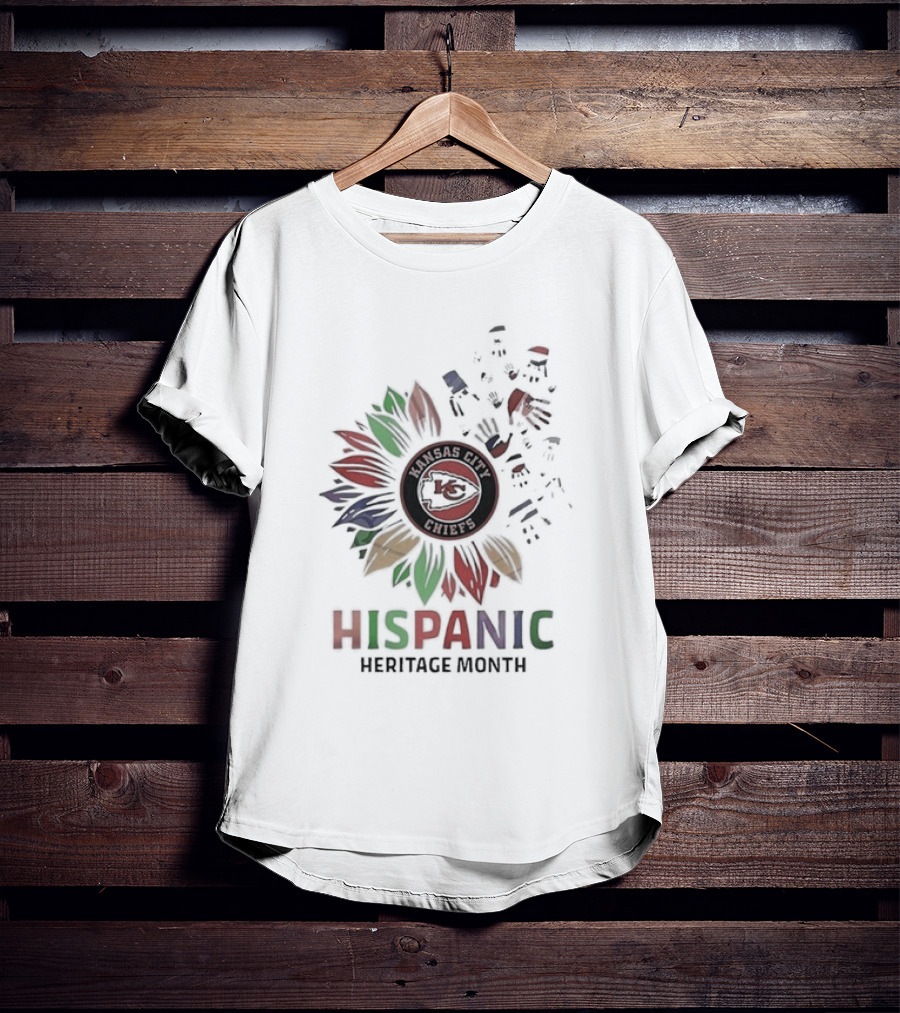 Kansas City Chiefs Hispanic Heritage Month T-Shirt