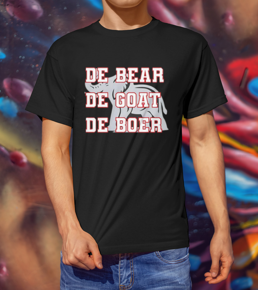 De Bear De Goat De Boer Elephant T-Shirt