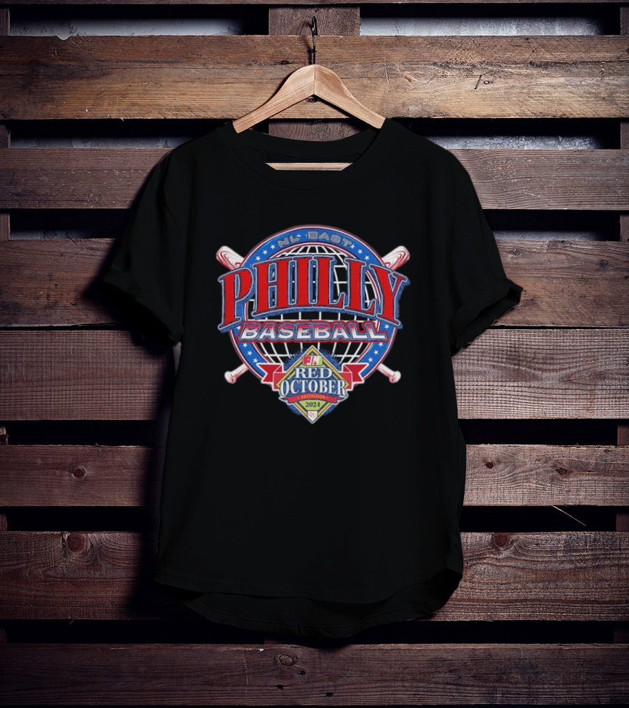Philly Baseball NL East Red October T-Shirt