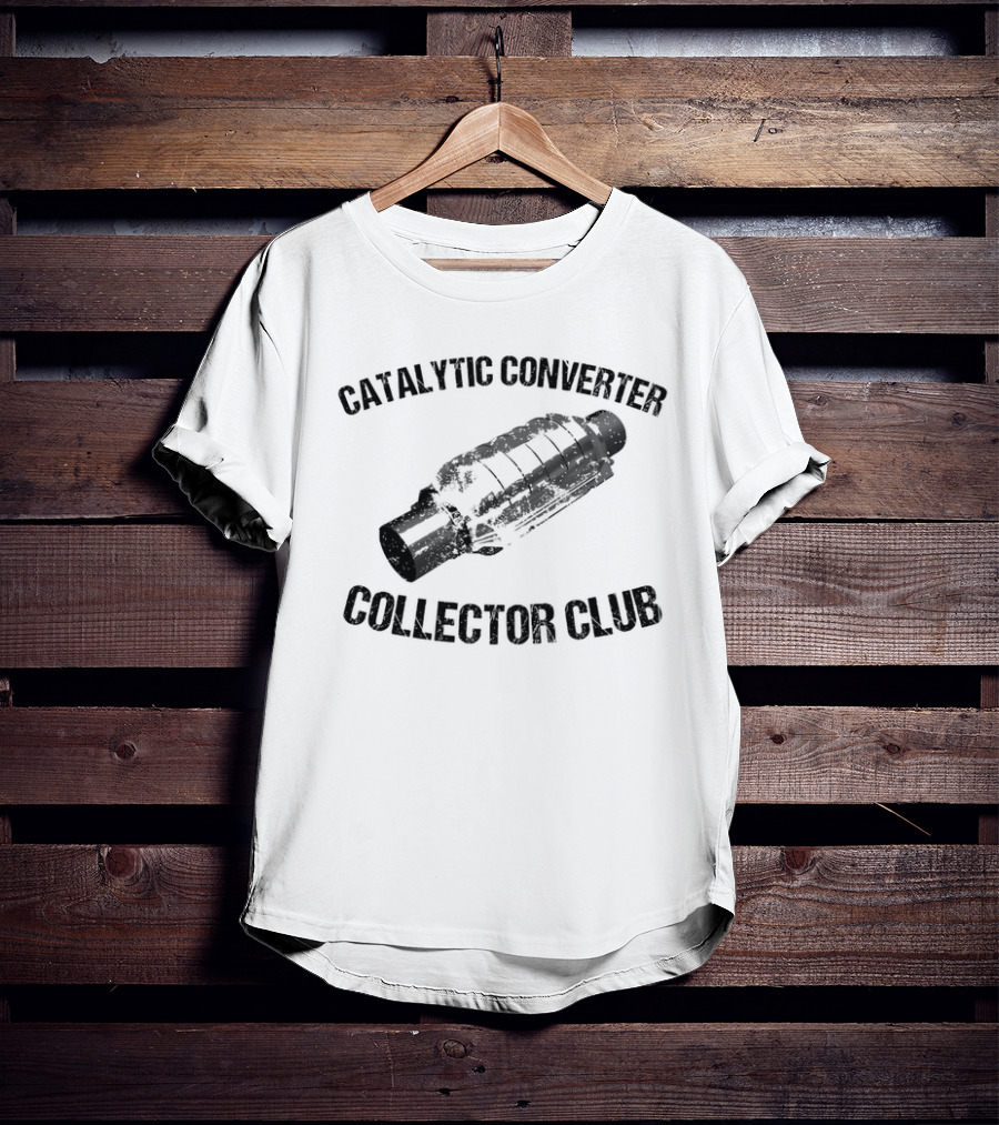 Catalytic Converter Collector Club Vintage Automotive Mechanics T-Shirt