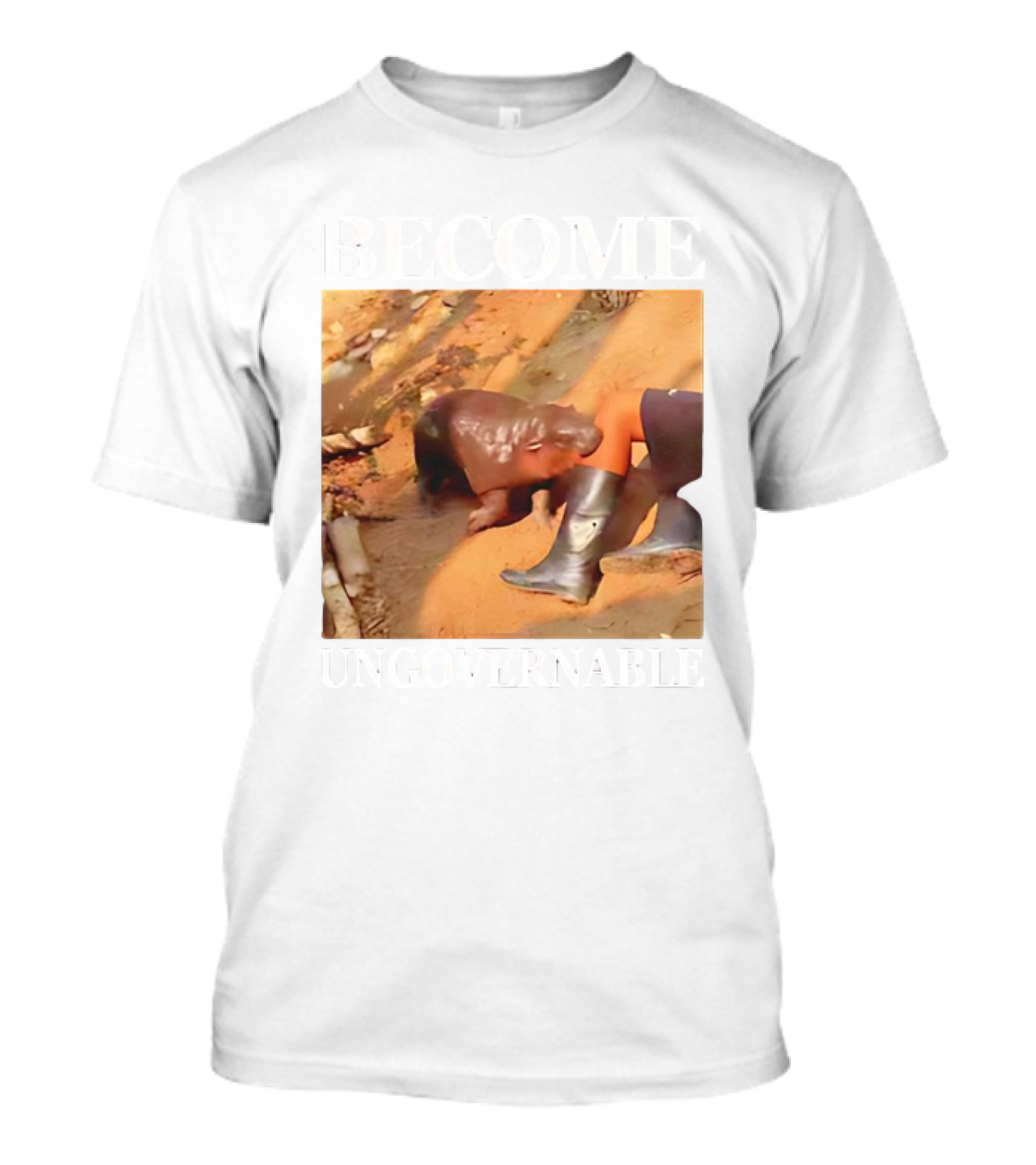 Moo Deng Become Ungovernable Muddy Trail Adventure T-Shirt