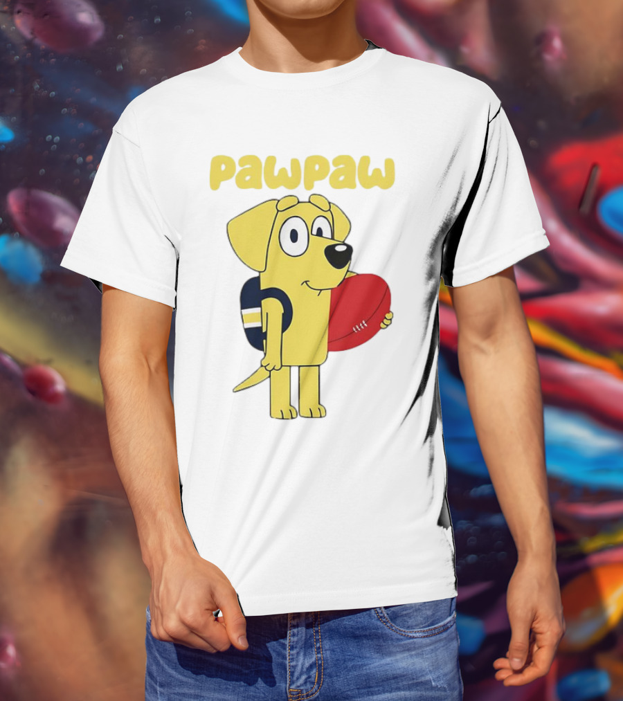 Pawpaw Lucky Football Cartoon Shannon Sharpe T-Shirt