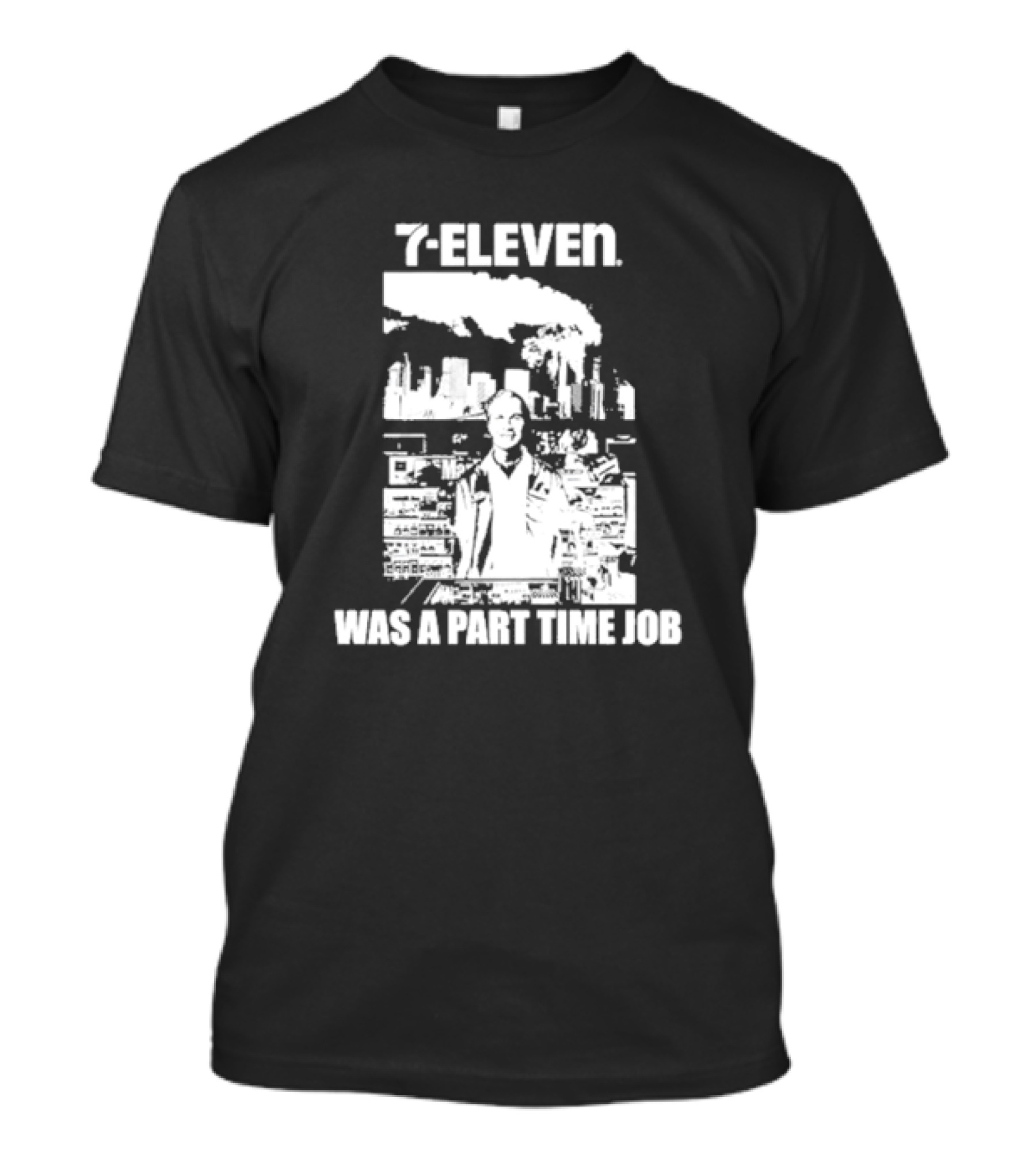 Punk With A Camera Crustin Bieber 7-Eleven Was A Part Time Job T-Shirt