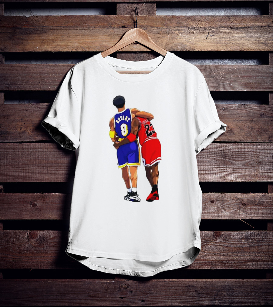 Bryant Los Angeles Lakers 8 And Jordan Chicago Bulls 23 Together Forever T-Shirt