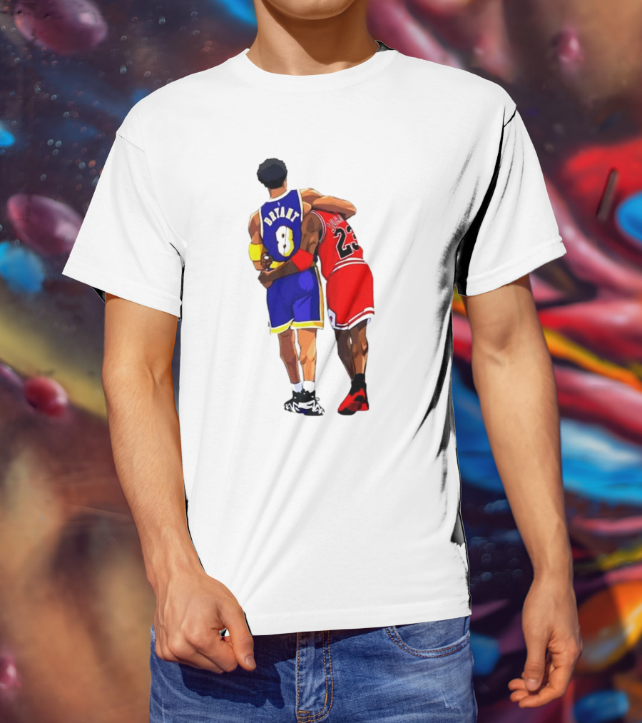 Bryant Los Angeles Lakers 8 And Jordan Chicago Bulls 23 Together Forever T-Shirt