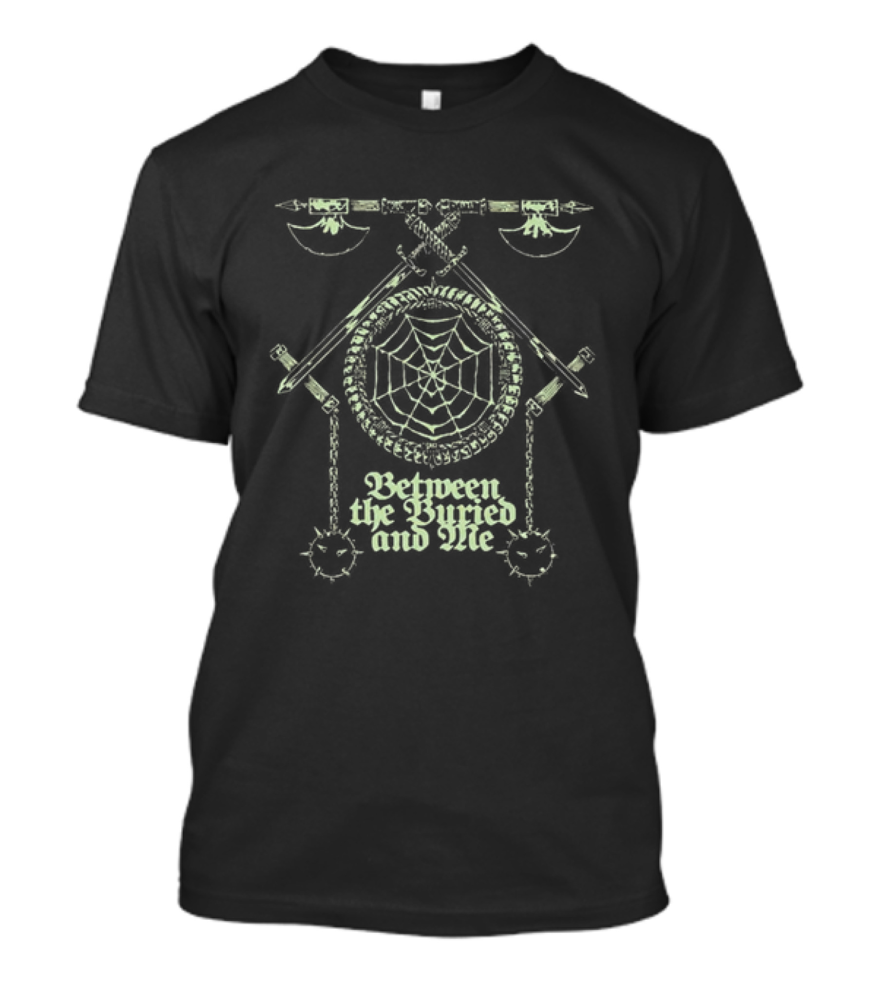 Between The Buried And Me Weapons Spiderweb T-Shirt
