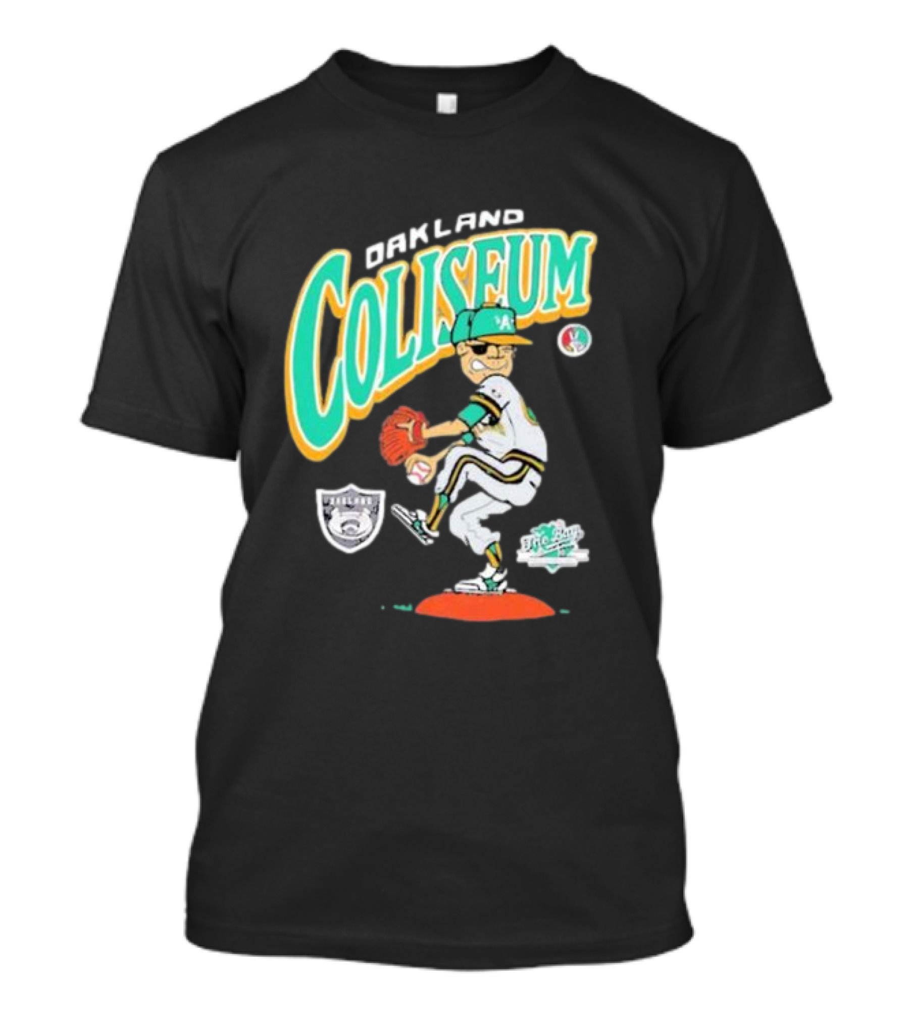 Oakland Coliseum Athletics Baseball Big Game T-Shirt
