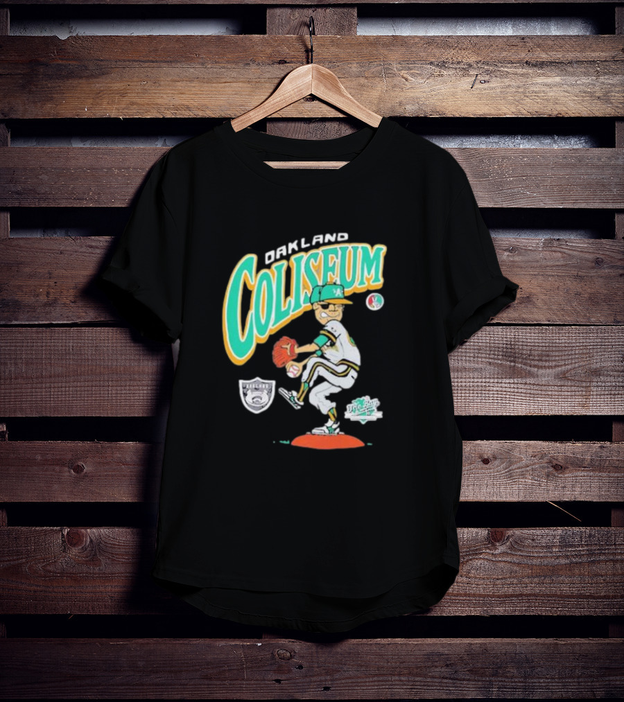 Oakland Coliseum Athletics Baseball Big Game T-Shirt