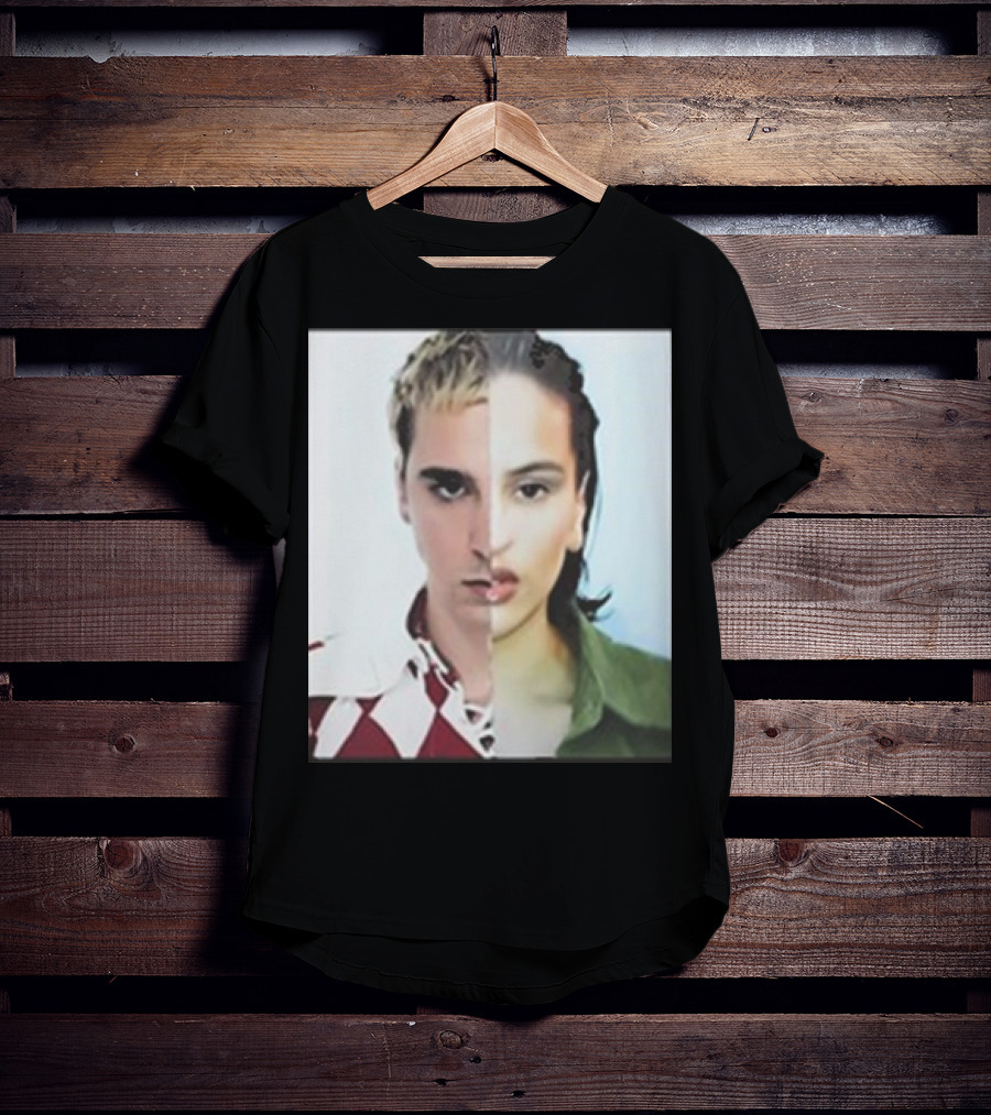 Rosalia Omega Split Face Artistic T-Shirt
