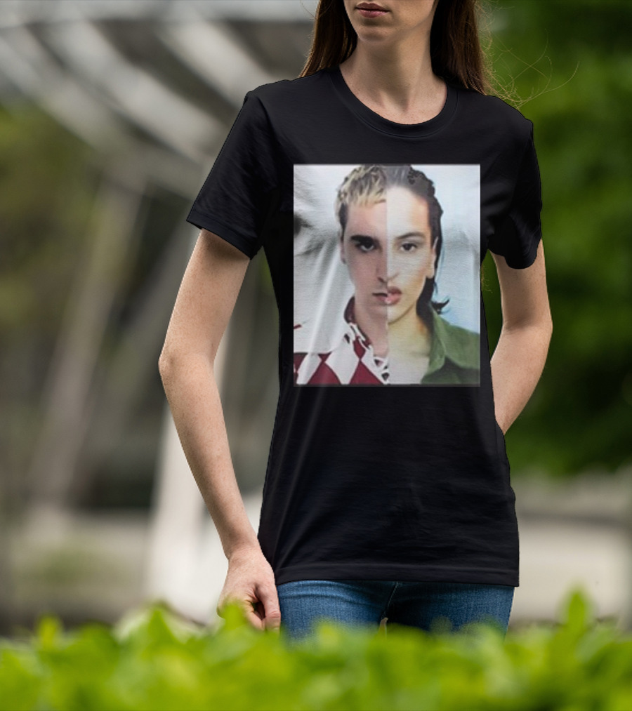 Rosalia Omega Split Face Artistic T-Shirt