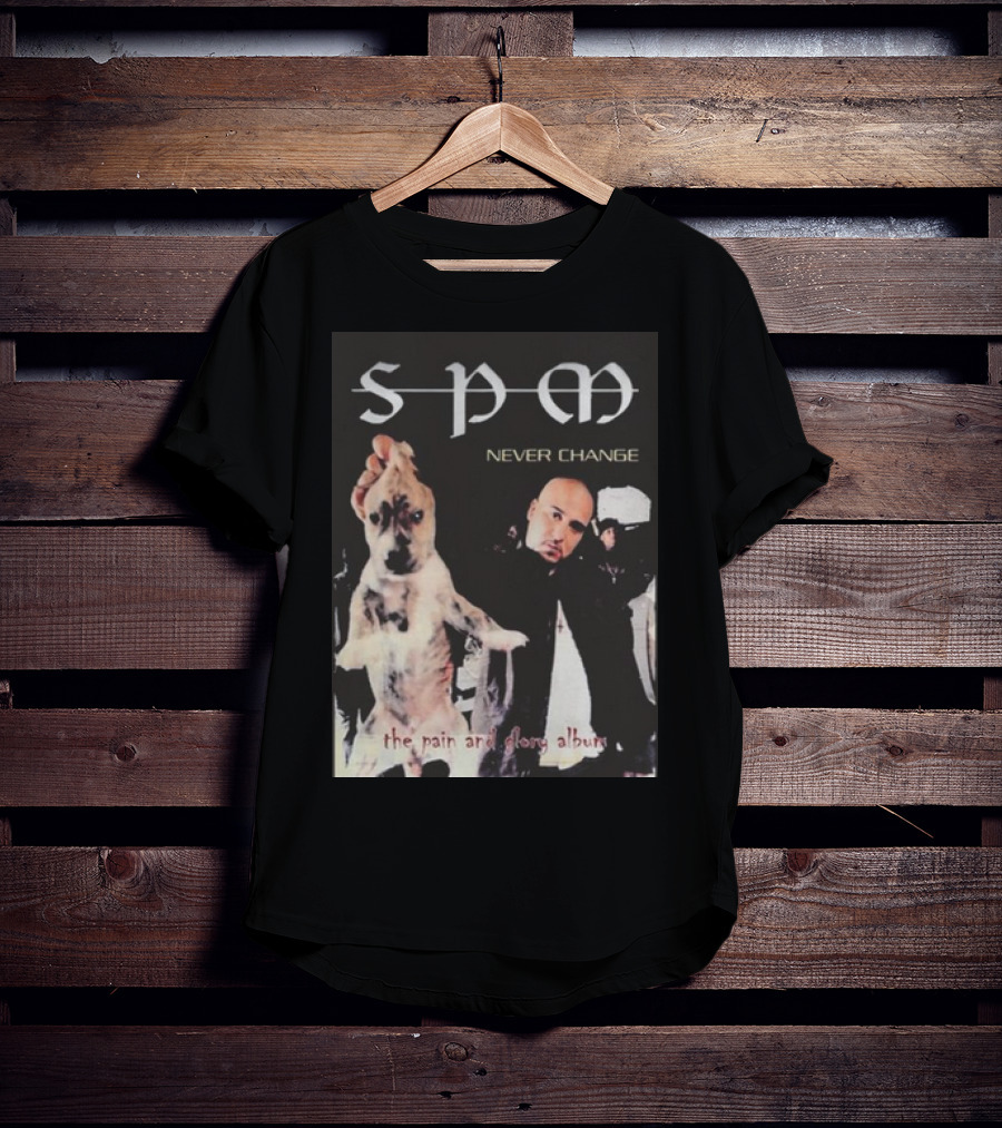 SPM Never Change The Pain And Glory Album T-Shirt