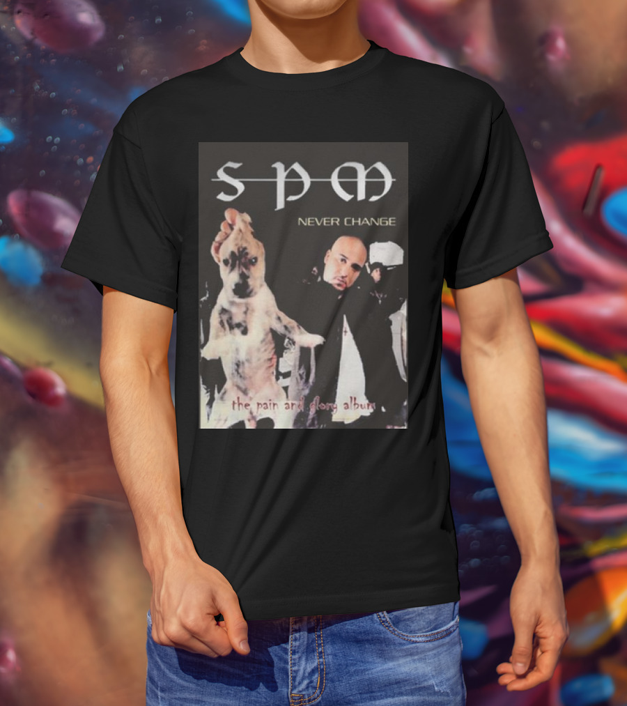 SPM Never Change The Pain And Glory Album T-Shirt