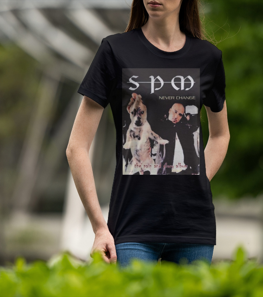 SPM Never Change The Pain And Glory Album T-Shirt