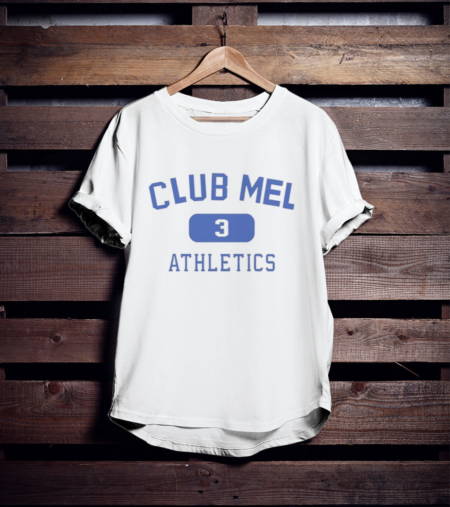 Club Mel Athletics Number 3 T-Shirt
