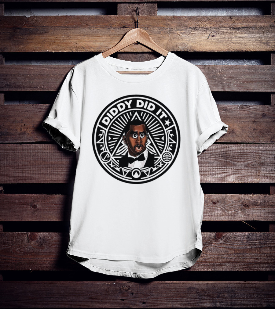 Diddy Did It Illuminati Style Freak Off Party T-Shirt
