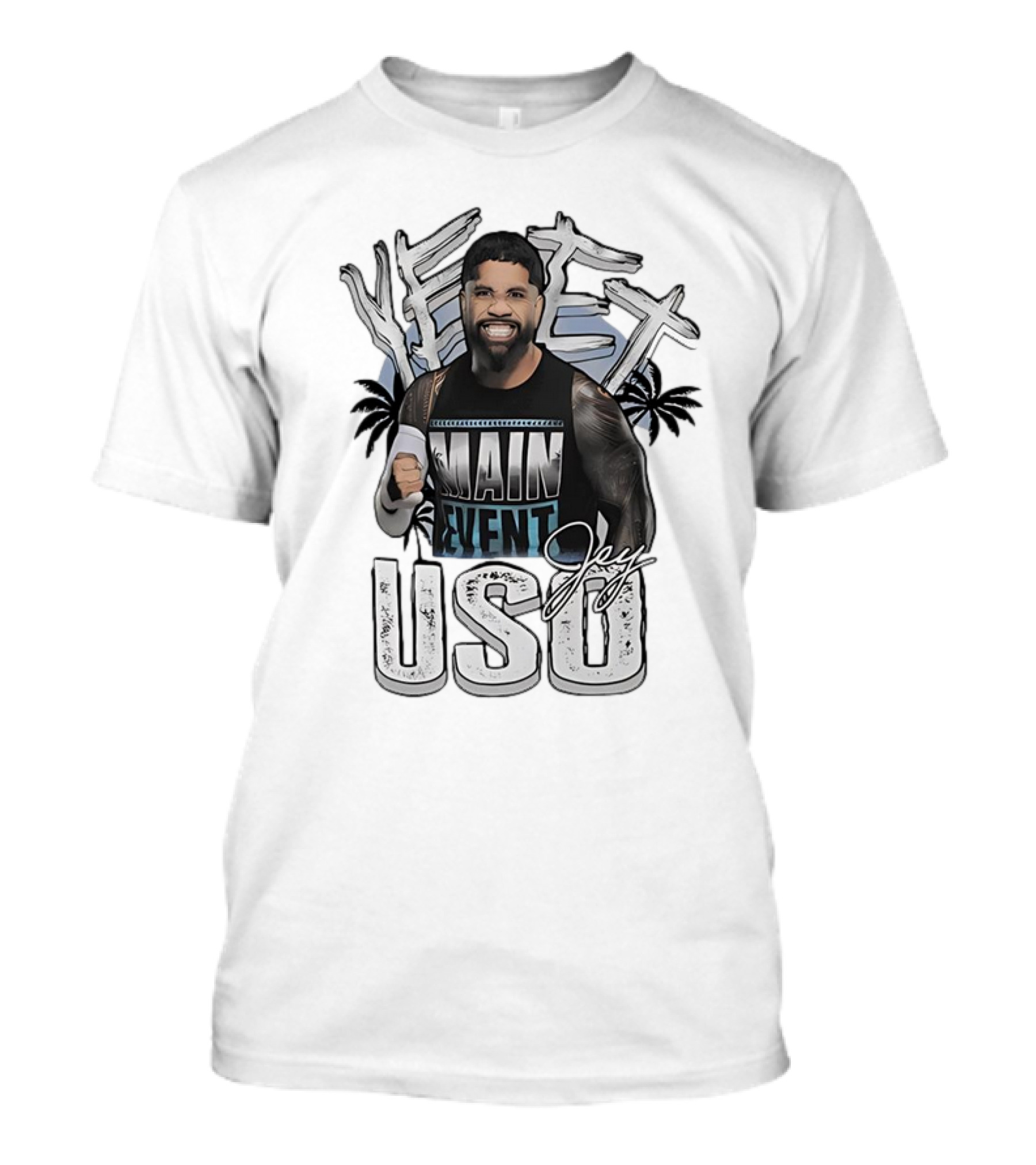 YEEET Main Event Jey Uso WWE Signature T-Shirt