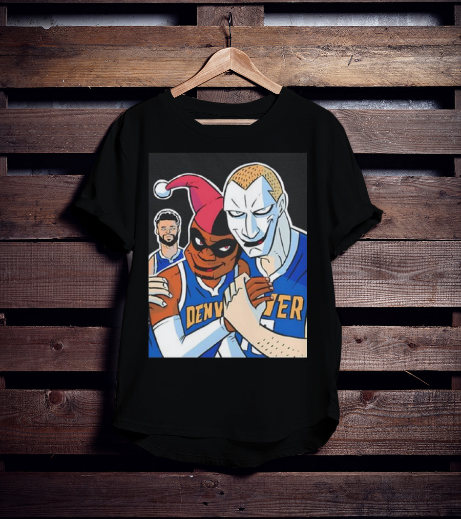 Jokic Russ Jokic Russell Westbrook Denver Nuggets Basketball Jokic Comic T-Shirt
