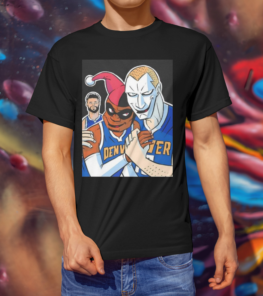 Jokic Russ Jokic Russell Westbrook Denver Nuggets Basketball Jokic Comic T-Shirt