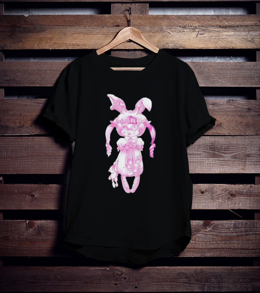 Crybaby Bunny Pink Doll Character T-Shirt
