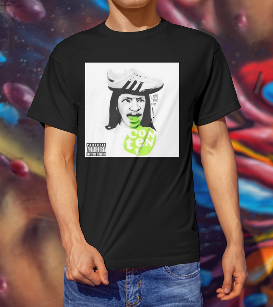 I Did This Luke Content Members Show The Album Retro Parental Advisory T-Shirt