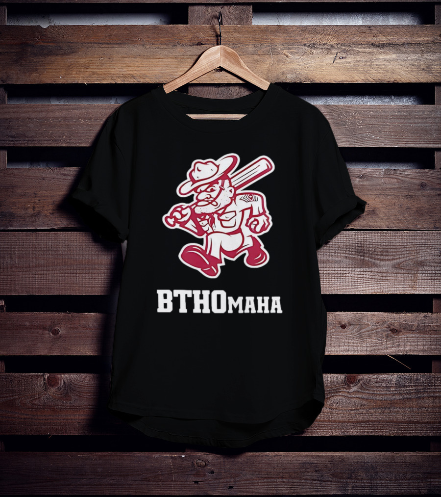 Texas A&M Aggies BTHOmaha Baseball Mascot T-Shirt